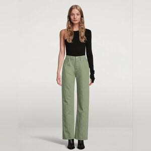 BOYISH The Ziggy Straight Leg Jeans Color Green Mile Size 27
